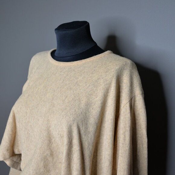 Comme Des Garcons Rei Kawakubo Original Vintage Wool Asymmetric Top Sz M - Picture 6 of 7